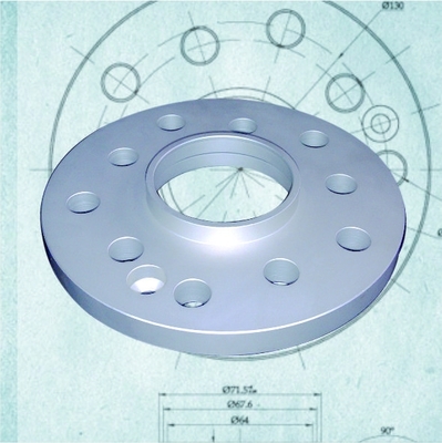 De gesmede Verbindingsstukken van het Hub Centric 14mm Wiel van de Aluminiumstaaf voor Porsche 911 Boxster-Kaaiman Cayennepeper Panamera