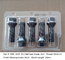 Anodiseer Zwarte Hub - Centric 12mm Aluminium van de Wielverbindingsstukken Gesmede Staaf voor AUDI Series